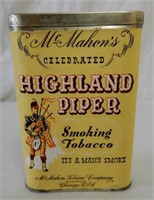 McMAHON'S HIGHLAND PIPER TOBACCO POCKET POUCH