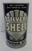 SILVER SHELL MOTOR OIL IMP. QT CAN
