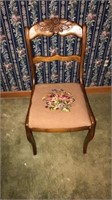 Needle point chair