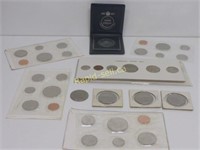 Collage of Uncirculated Coins & Vintage Silver
