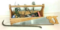 Hand Tools & Wooden Tool Box