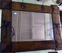 Oak Hallway Mirror