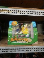 M&M Mulligan Ville candy dispenser, new