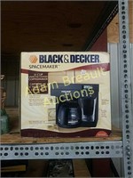 Black & Decker Spacemaker coffee maker, new in