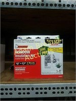 Two pack Frost King window insulation kits