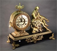 Ansonia Clock Company Statue Clock