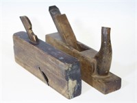 (2) Vintage Wood Planes -One Marked Germany