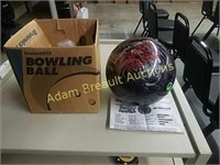 Brunswick Smokin Inferno bowling ball,13