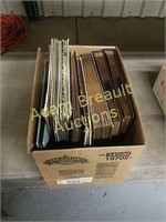Assorted vintage vinyl records