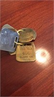 Old dog tags