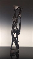 Sinuous Abstract Shetani Sculpture