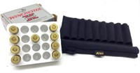 (9) Rds) Win .45 Auto Ammo & Arm Ammo Holster