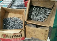 (4) Boxes of Galvanized Nails