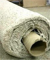 Large Roll Off-White Short Shag Carpet