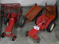 TWO FARMALL TOY TRACTORS (McCORMICK)