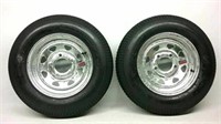 (2) Tow-Master HT329 5.30-12 Trailer Service Tires