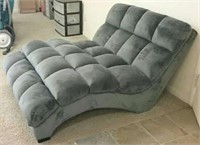 Funky Oversized Grey Lounging Seat