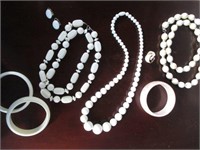 Bead necklaces and bracelets