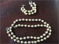 Anne Klein necklace and bracelet