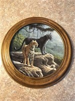 "The Jaguar" by Lee Cable Collector Plate