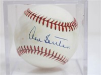 Autographed Baseball in Case