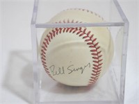 "Bill Singer" Original Signed Baseball
