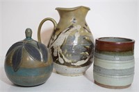 (3) Pottery Pieces