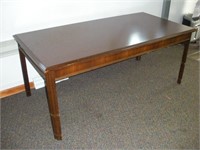 Brown Cherry Finish Conference Table 36 x 72 x 29