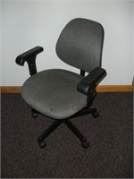 Office Desk Chair Adjustable-Swivel Base-Casters