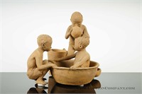 Early Reuben Ugbine Sculpture