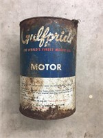 Gulfpride oil can