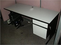 Desk Formica 2 Drawer 26 x 66 x 29 Inches No