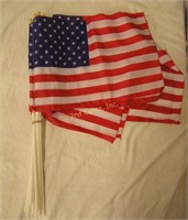 Little Plastic American Flags