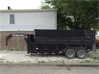 2010 Gooseneck 16' Dump Trailer