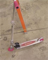 Razor Pink & Silver Scooter