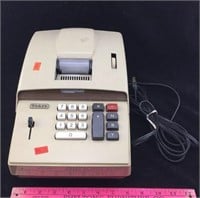 Vintage Sears Push-Button Electric Calculator