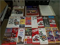 Racing brochures and other brochures dating back