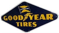 Porcelain Goodyear Tires Sign