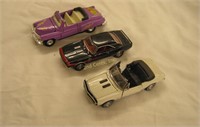 3 Die Cast Toy Cars