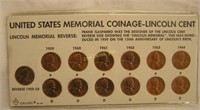 U.S. Memorial Coinage-Lincoln Set