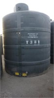 3000 Gallon Rotoplas Tank 8.5 Ft Dia X 8 Ft Tall