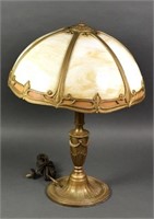Cast Iron and Spelter Lamp