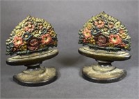 Pair Cast Iron Book Ends