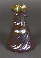 Loetz Type Irridescent Vase