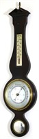 Vintage English Swift Banjo Barometer