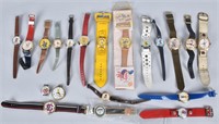 20-CHARACTER and ADVERTISING WATCHES