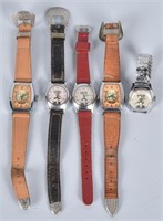 5-DALE EVANS and HOPALONG CASSIDY WATCHES