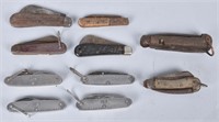 10-MILITARY and  RIGGING KNIVES & MORE