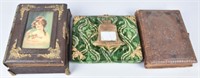 2-VICTORIAN MUSICAL PHOTO ALBUMS & MORE