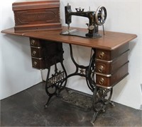 Antique "DOMESTIC" Treadle Sewing Machine
